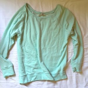 Full Tilt Essentials Mint Green Pullover